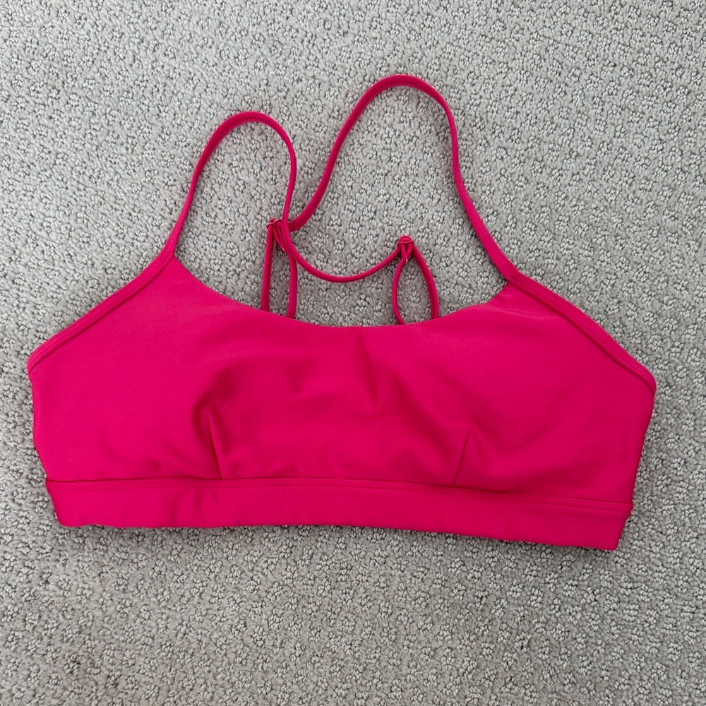 Alo Airlift Pink Summer Crush Sports Bra